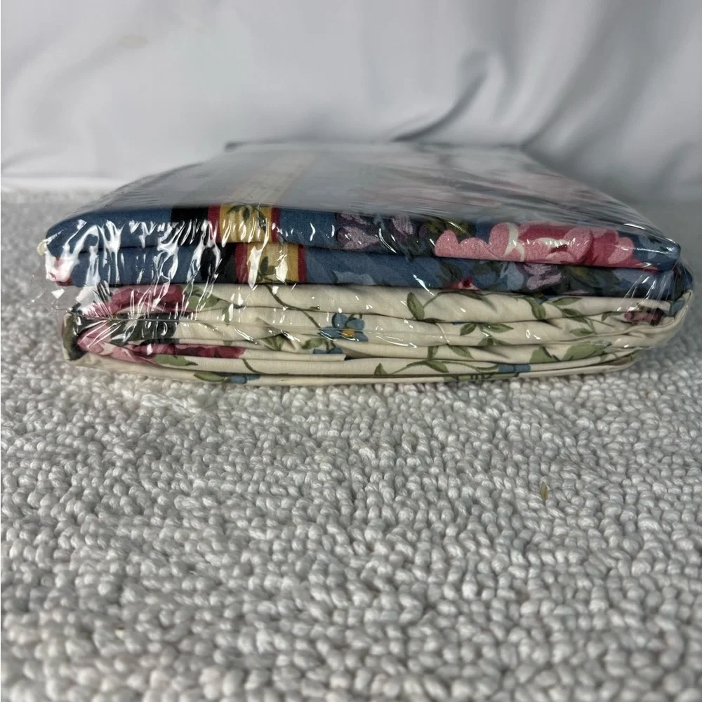 VTG Dan River “Janine”‎ Full Size 4 Piece Sheet Set No-Iron Percale 180TC NWT